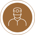 Icon of an oral surgeon