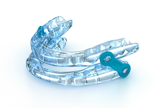 Clear oral appliance tray